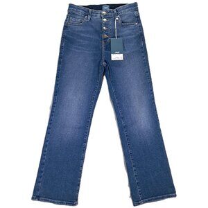 NWT JAG Phoebe Jean Women 28x26, Tag 2/26 High Rise Cropped Boot Button Fly